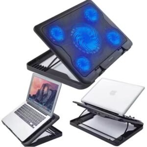 MIKUSO NCP-065 Mistral-5 Dual Fan LED Laptop Cooling Pad