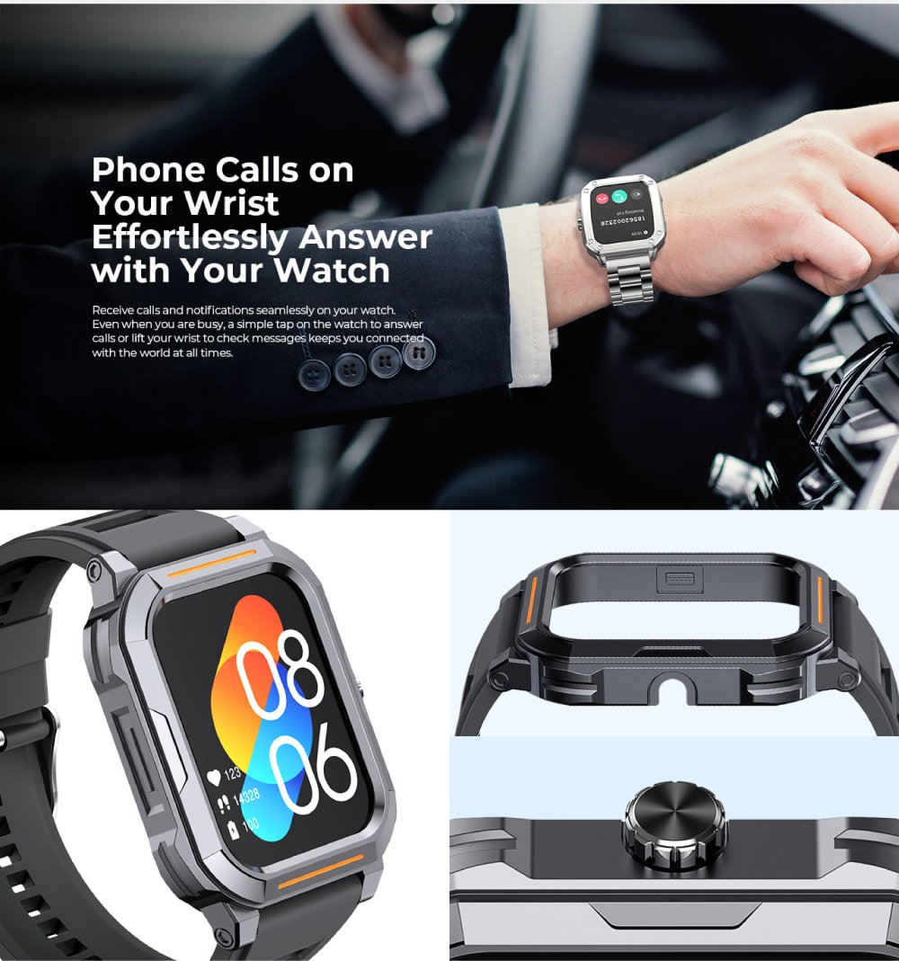 🔥 HAVIT M9040S Bluetooth Calling Smart Watch ⌚📞