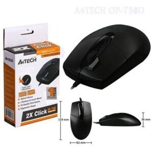 🖱️✨ A4Tech OP‑730D – Click, Scroll & Work Faster!
