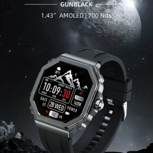 Blisbond Force AMOLED Display Bluetooth Calling Smart watch