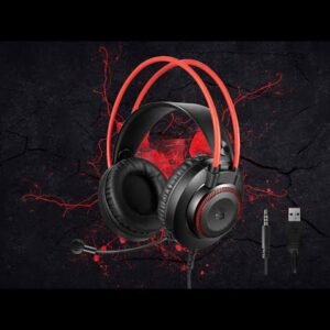 A4TECH Bloody G200S USB Black & Red Gaming Headphone