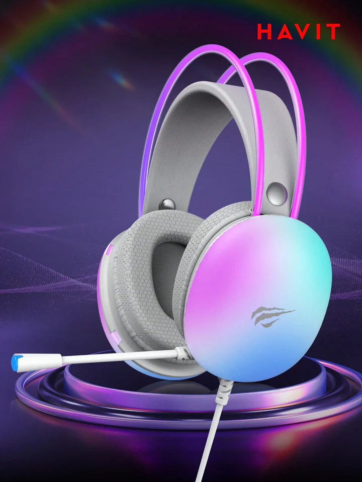 đ§ Havit Gamenote H2037D RGB Wired Gaming Headphone đĨ