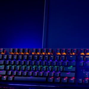 💥 Rapoo V500PRO-87 Backlit Mechanical Gaming Keyboard 💥