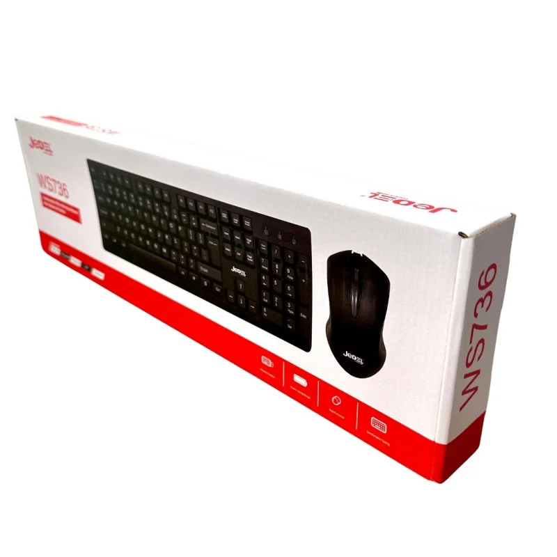 ✨⌨️ Work Smart, Play Smooth with JEDEL WS736 Wireless Combo! 🖱️🔥 - Image 4